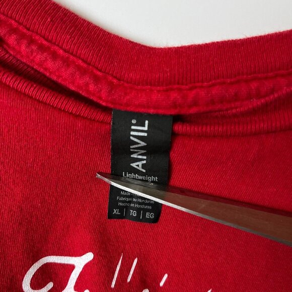 Freedom Christ Set Us Free Jesus T Shirt Medium M Red Graphic Tee - Picture 11 of 12